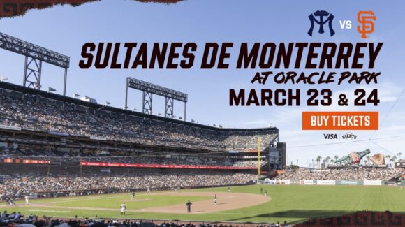 ¡Oficial! Sultanes de Monterrey jugará ante Gigantes en San Francisco