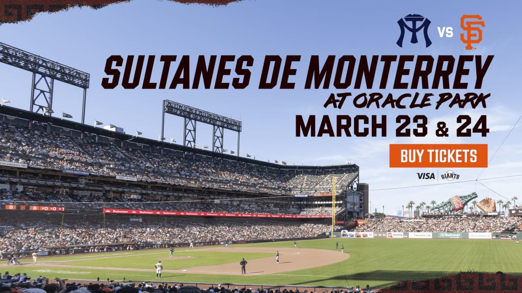 Sultanes de Monterrey jugará ante Gigantes en San Francisco