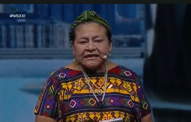 El llamado poderoso de Rigoberta Menchú en México Siglo XXI