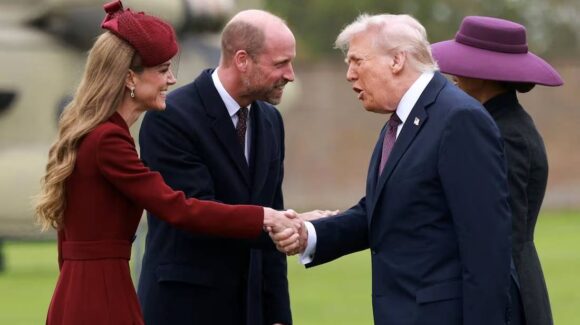 Trump incomoda a Kate Middleton con piropo frente a William y Melania: tensión en el Castillo de Windsor