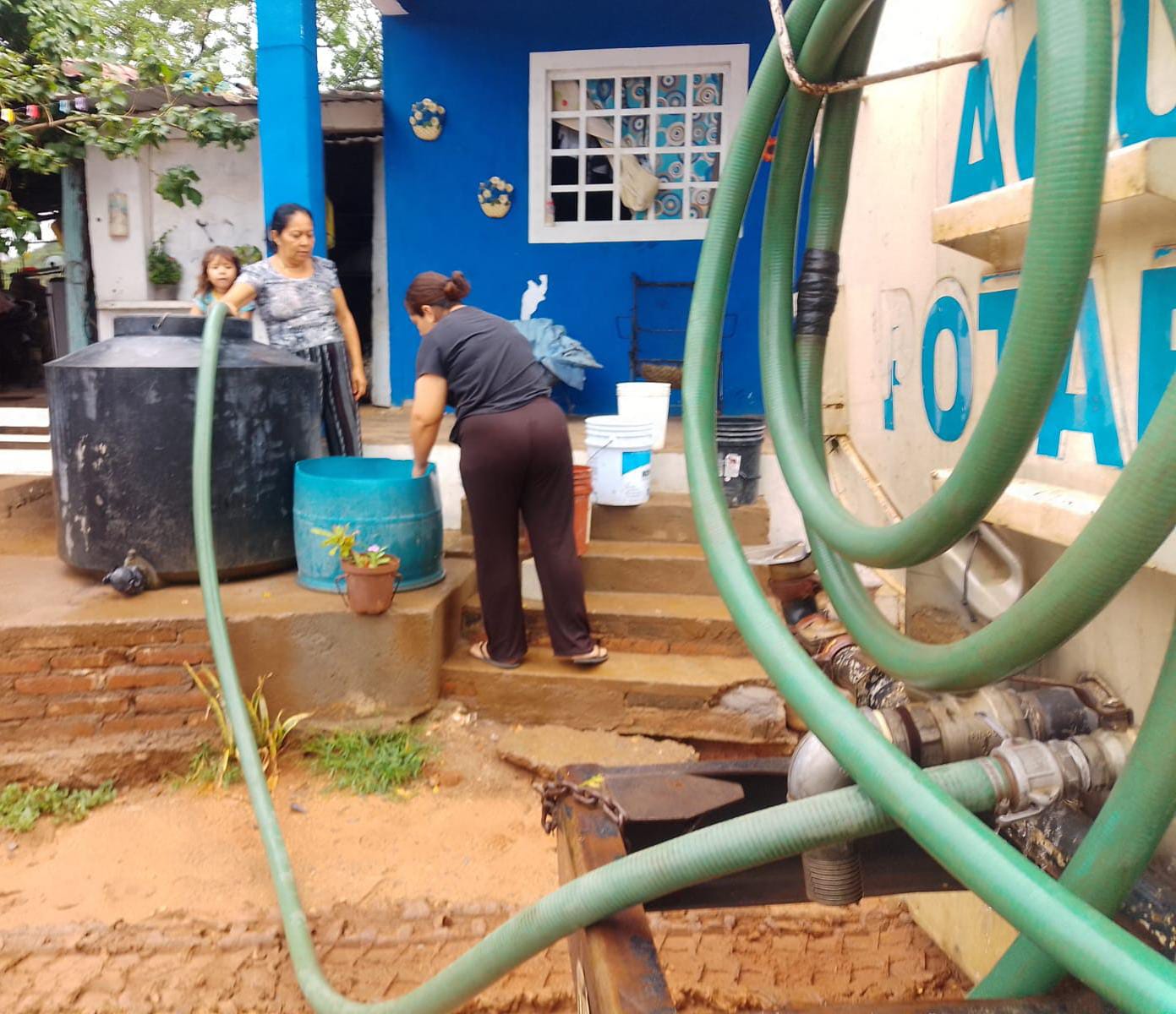 Pipas de agua potable