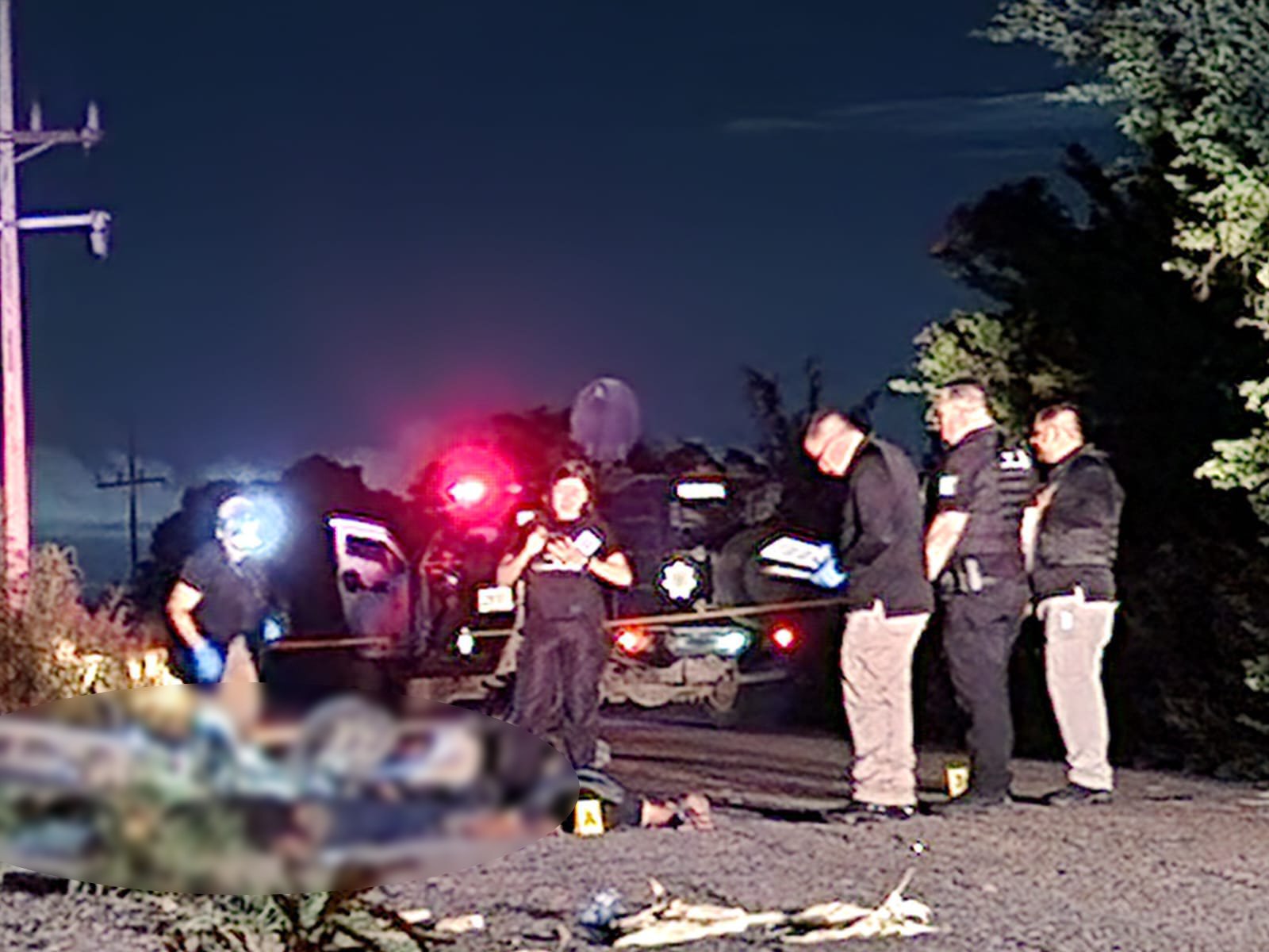 choque entre dos motocicletas; hay hombres muertos y otros dos hombres lesionados