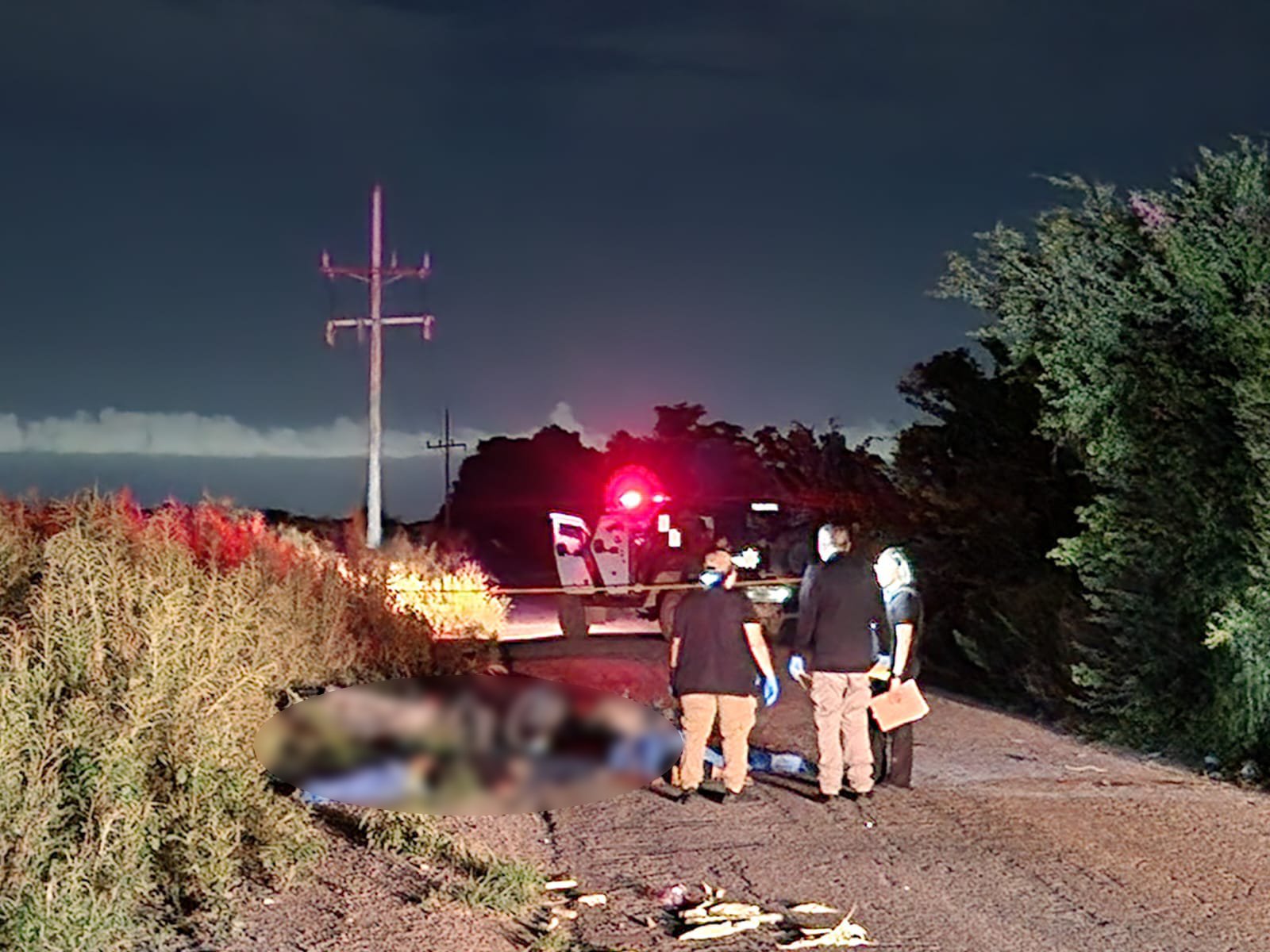 choque entre dos motocicletas; hay hombres muertos y otros dos hombres lesionados