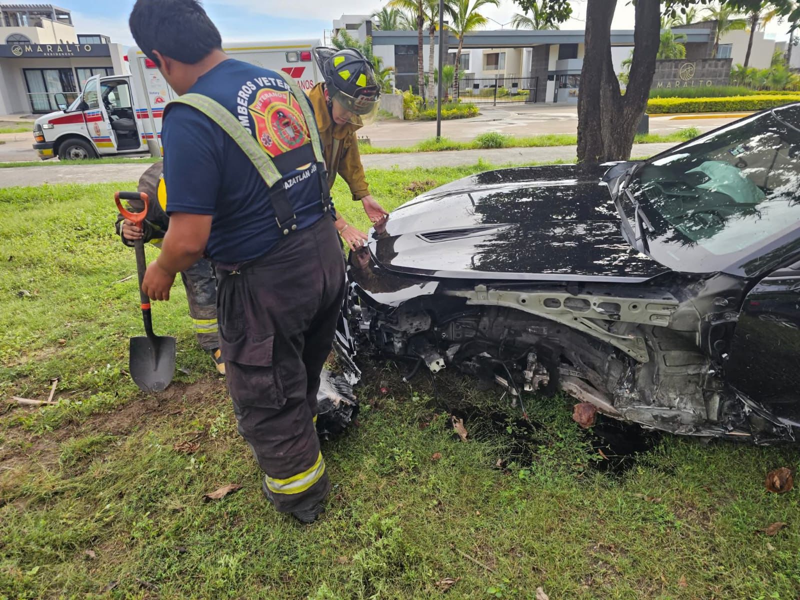 accidente en cerritos mazatlan deja dos lesionados persance