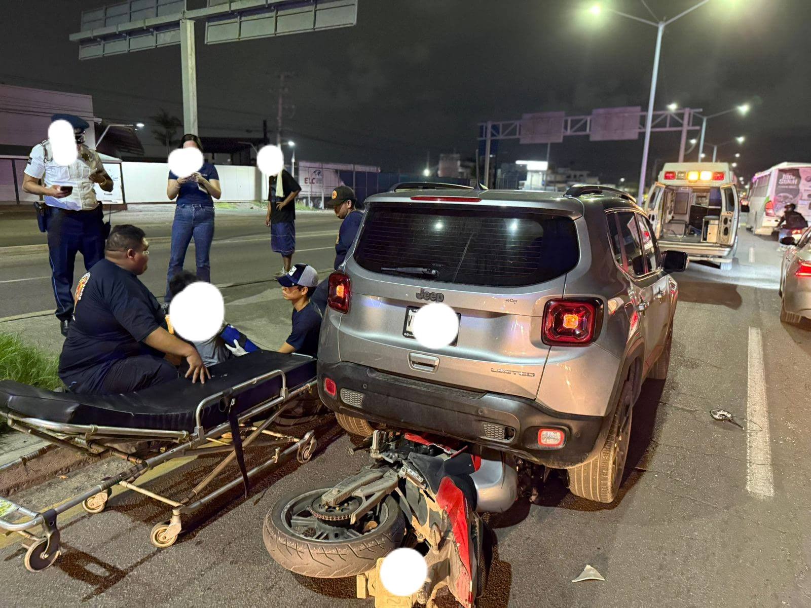 Accidente vial en Mazatlán, Sinaloa