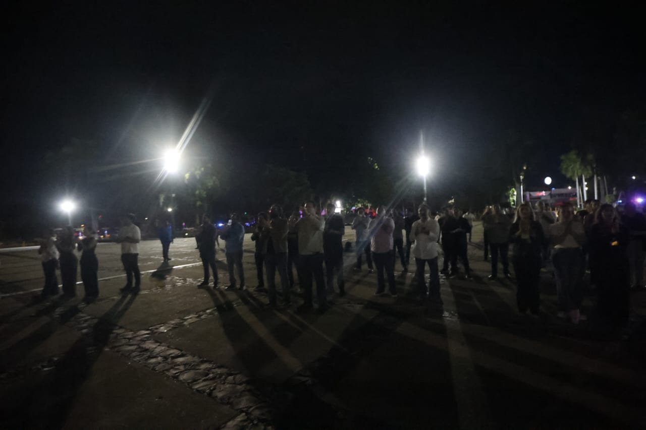 Acto cívico del Grito de Independencia en Culiacán, Sinaloa