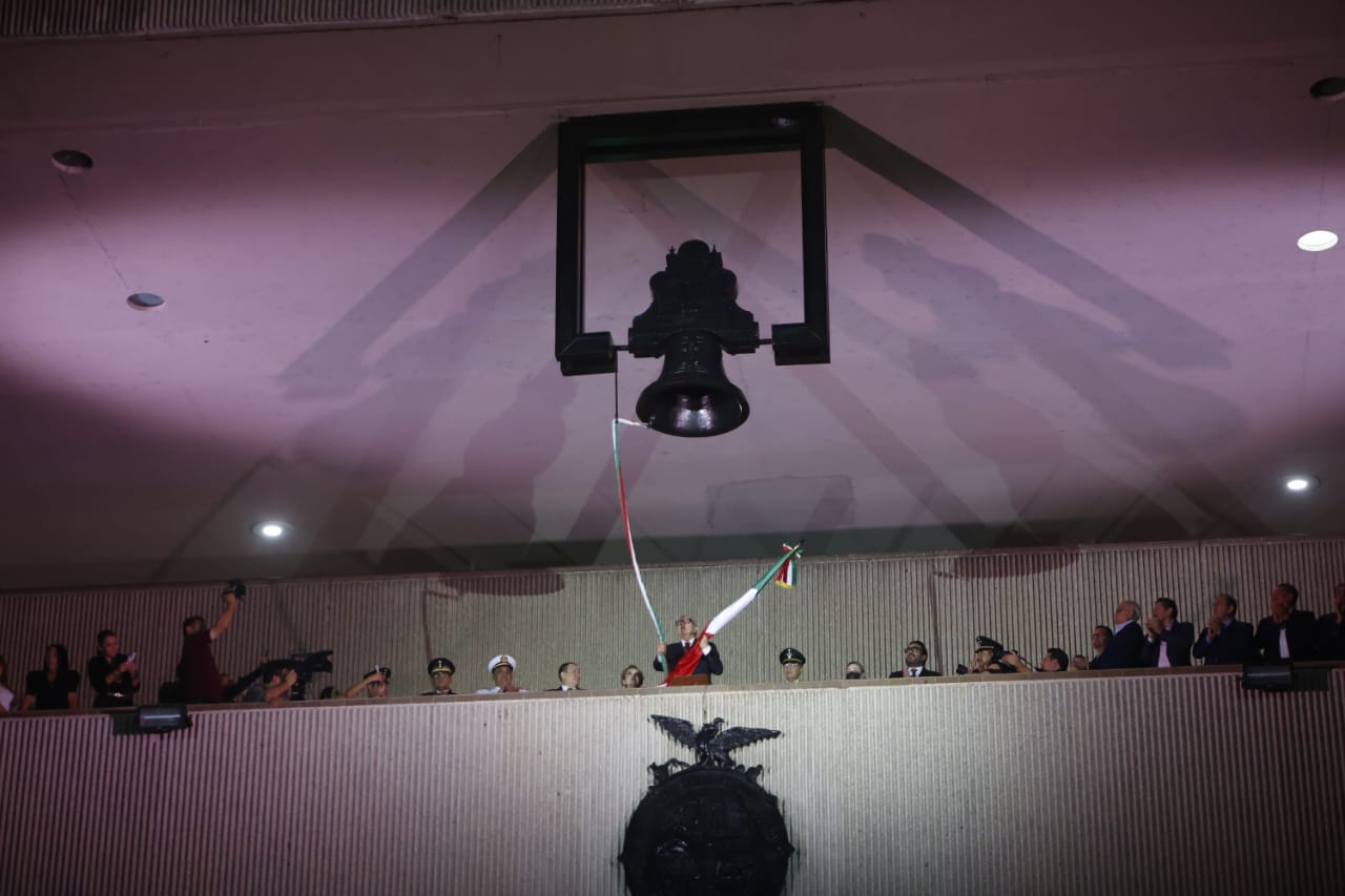 Acto cívico del Grito de Independencia en Culiacán, Sinaloa