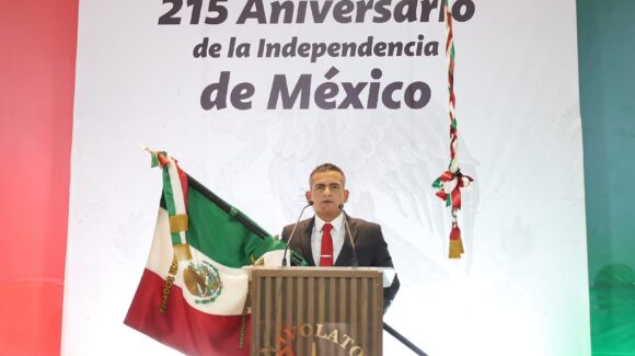 Conmemoran el 215 aniversario del Grito de Independencia en Navolato, Sinaloa