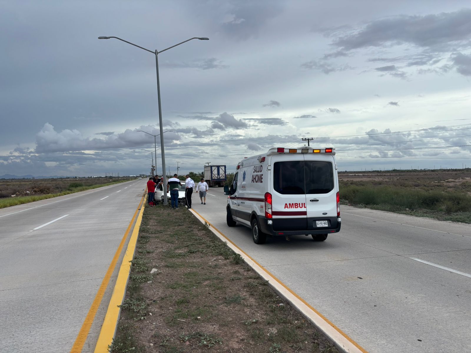 Adultos mayores se accidentan en la Mochis-Topolobampo