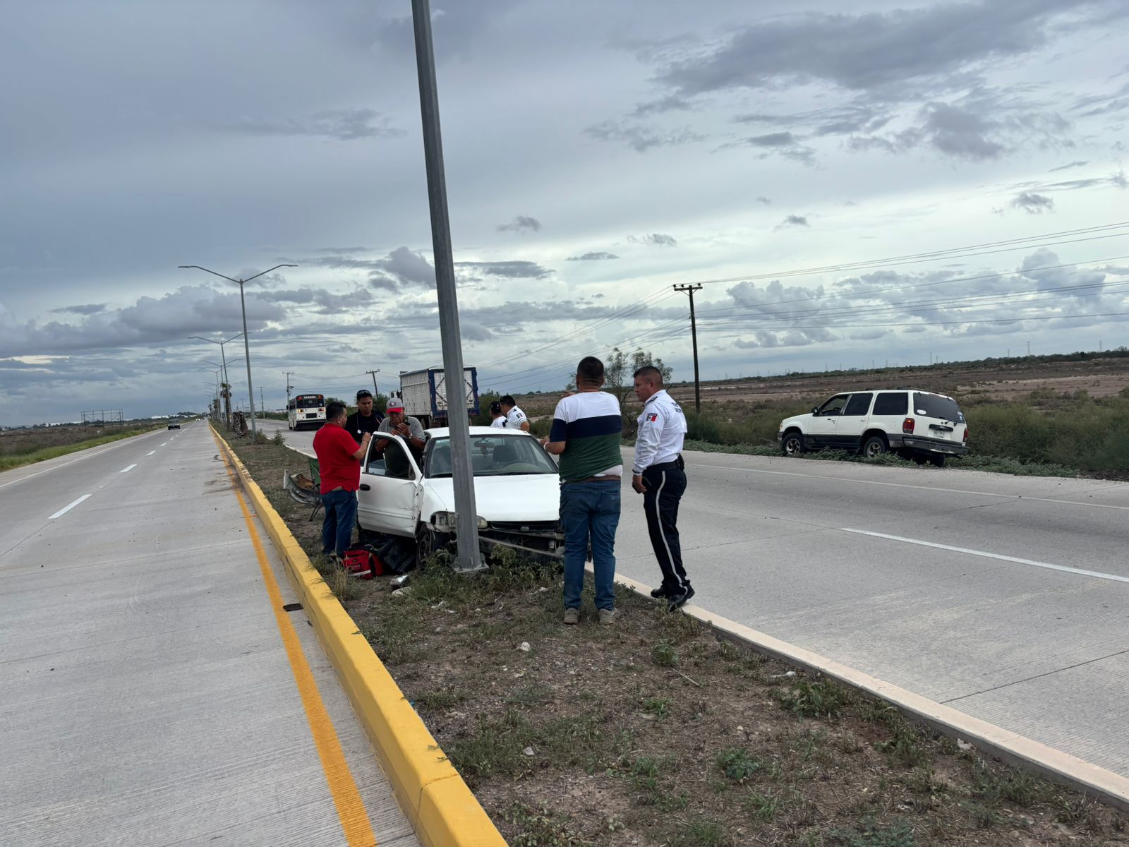 Adultos mayores se accidentan en la Mochis-Topolobampo