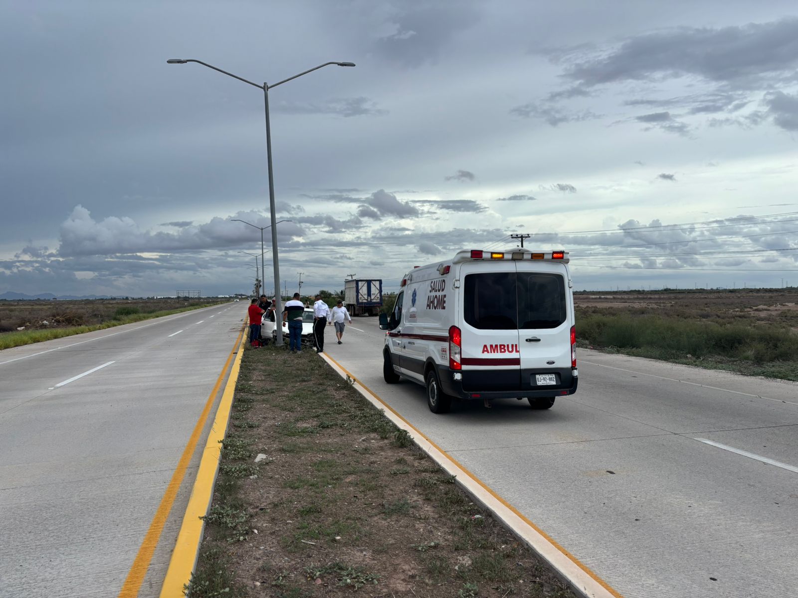 Adultos mayores se accidentan en la Mochis-Topolobampo