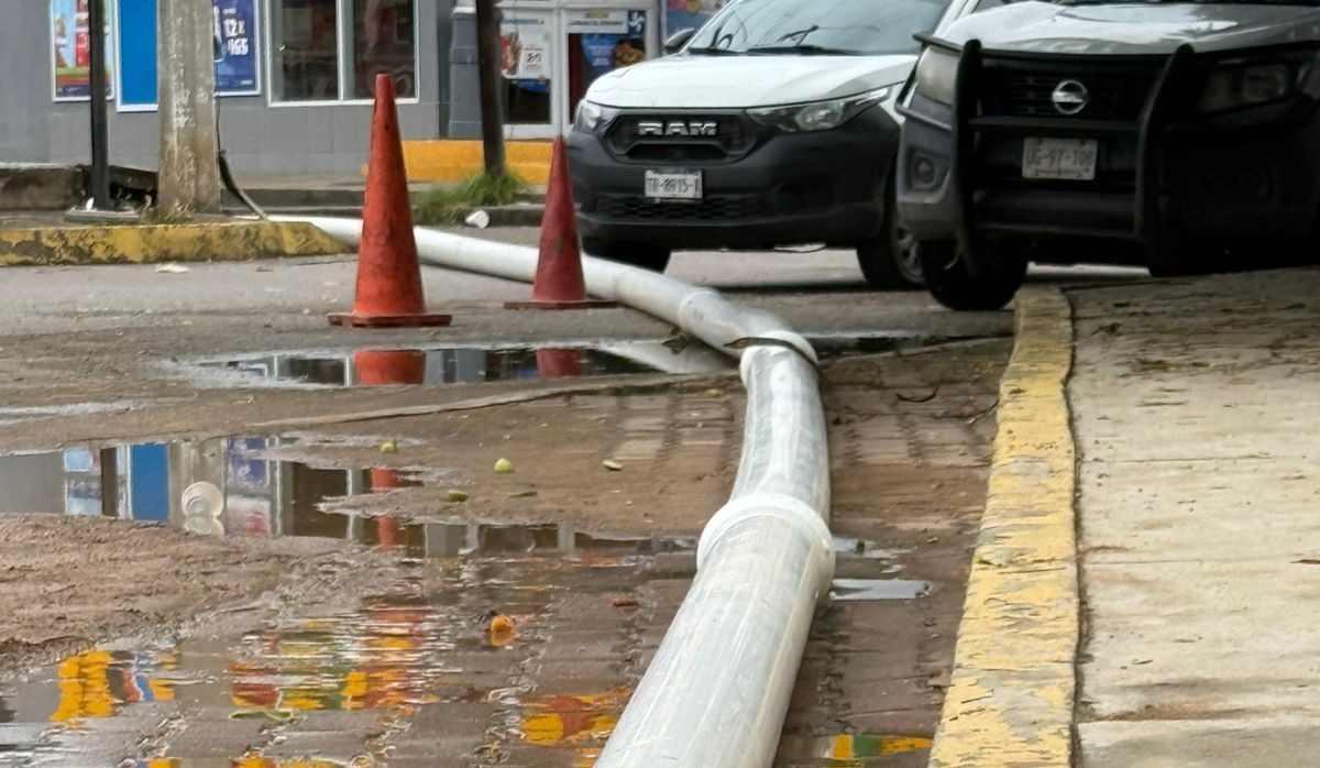 Afectaciones en Rosario, Sinaloa por fuertes lluvias