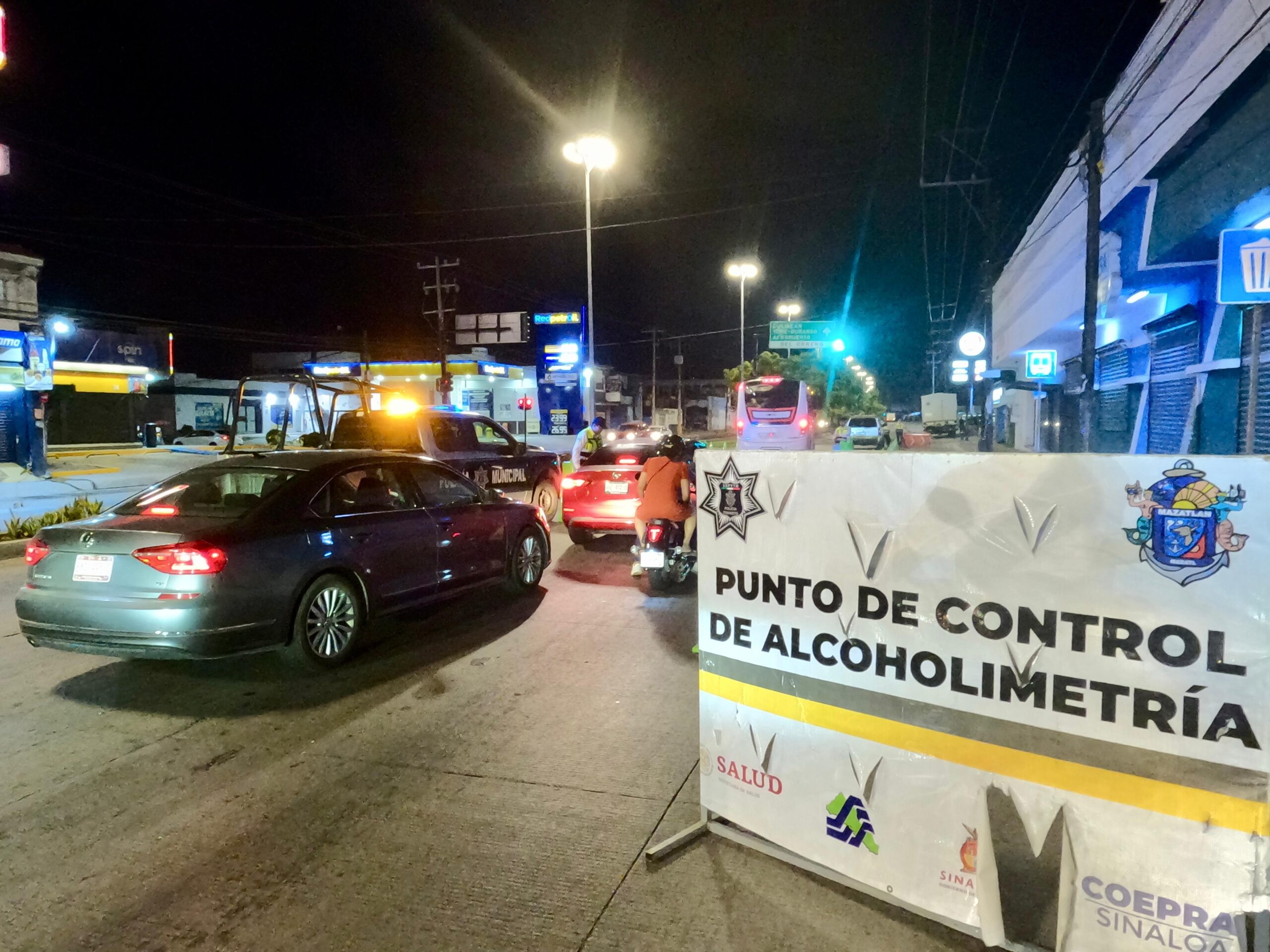 Alcoholimetro Mazatlán