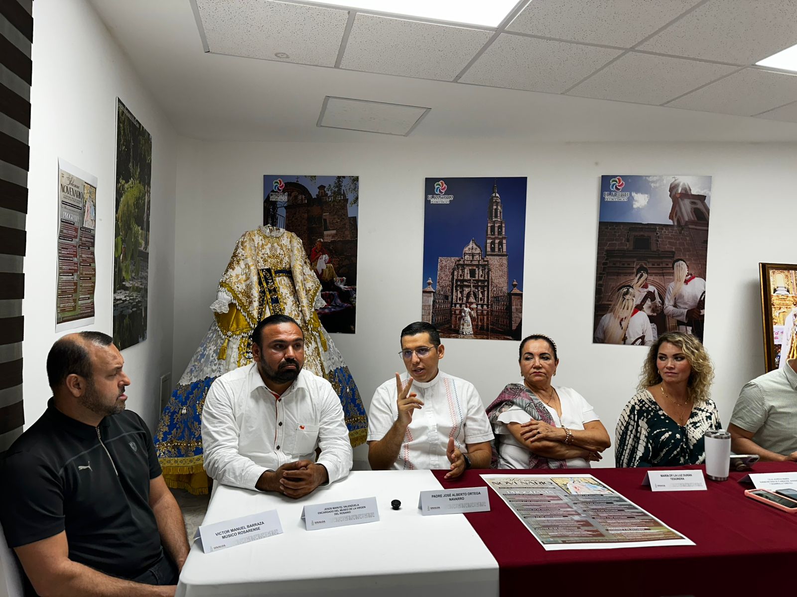 Anuncian festividades de la Virgen de El Rosario, Sinaloa