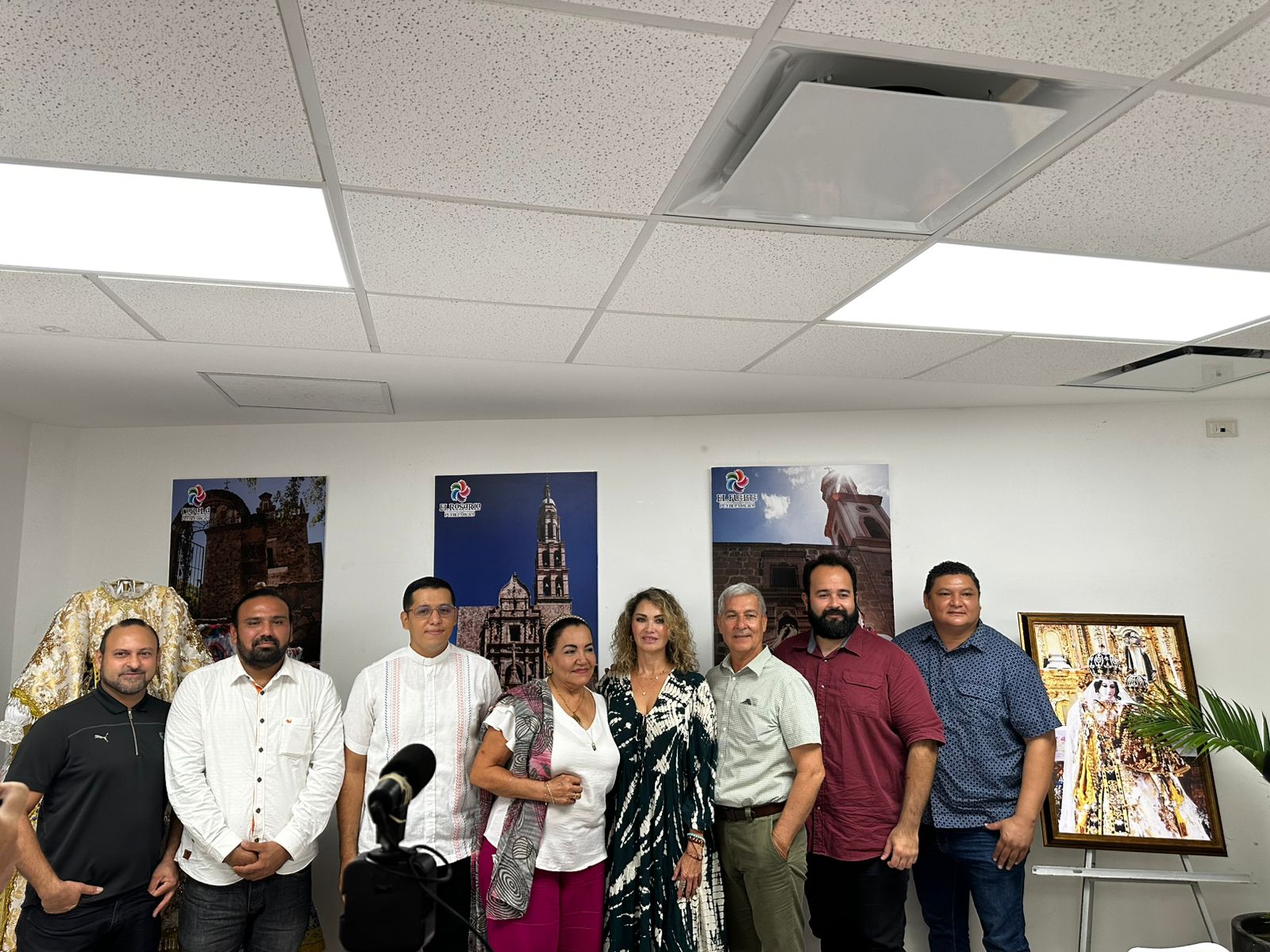 Anuncian festividades de la Virgen de El Rosario, Sinaloa