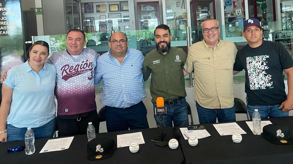 Anuncian Torneo Municipal de Beisbol de Culiacán