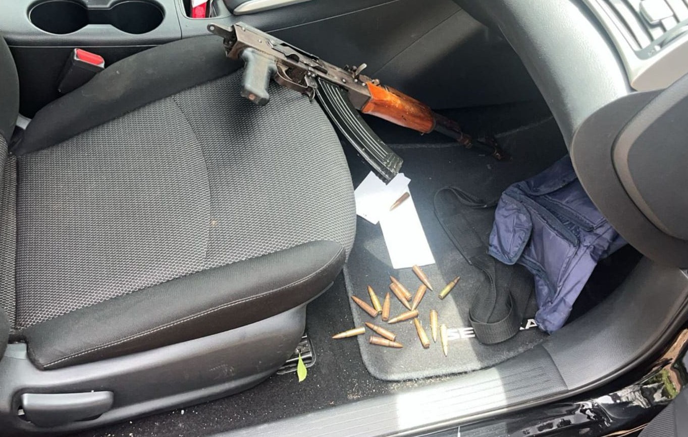Arma larga asegurada en Culiacán