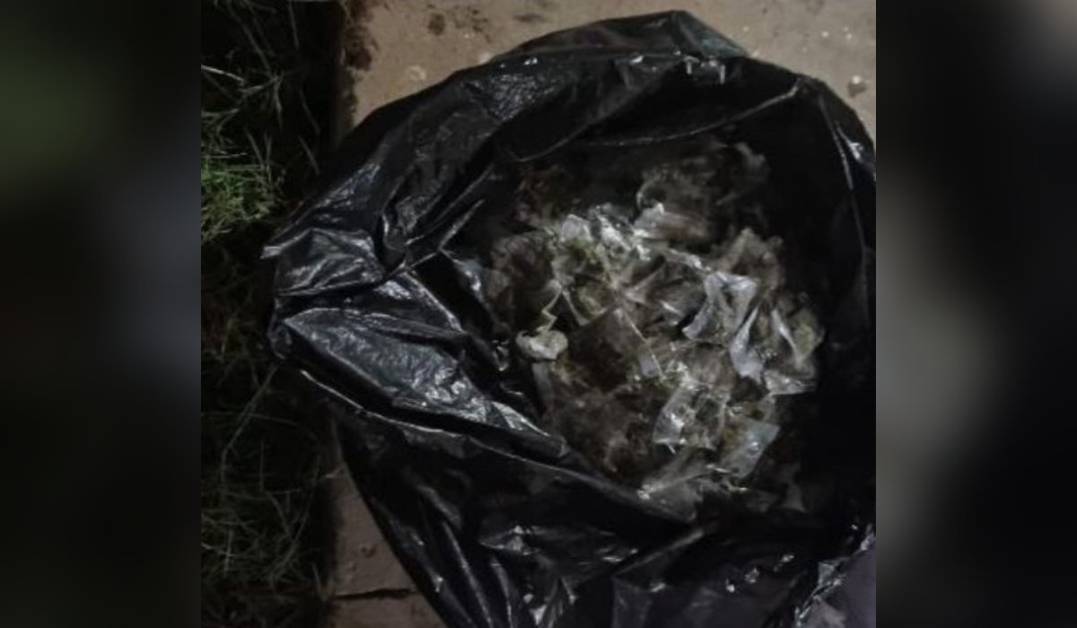 Paquetes con supuesta droga