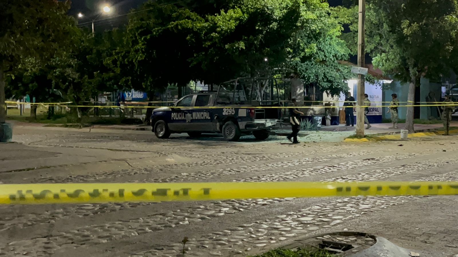 Arrojan explosivos a una patrulla en Los Sauces, Mazatlán