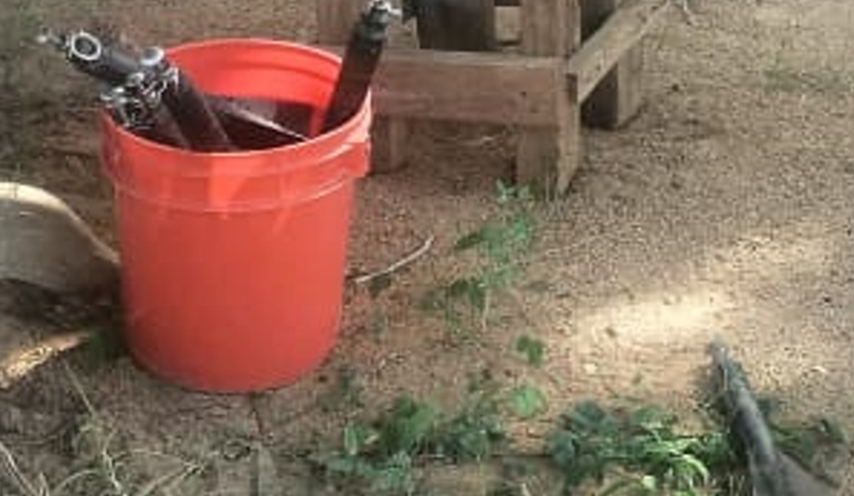 Aseguran explosivos en Caminaguato, Culiacán, Sinaloa