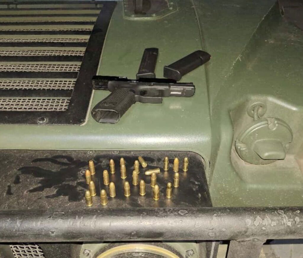 armas aseguradas en Culiacán, Sinaloa