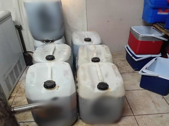 Asegurado en El Salado