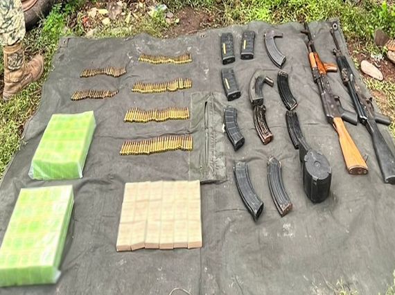aseguramiento de armas en elota y san ignacio
