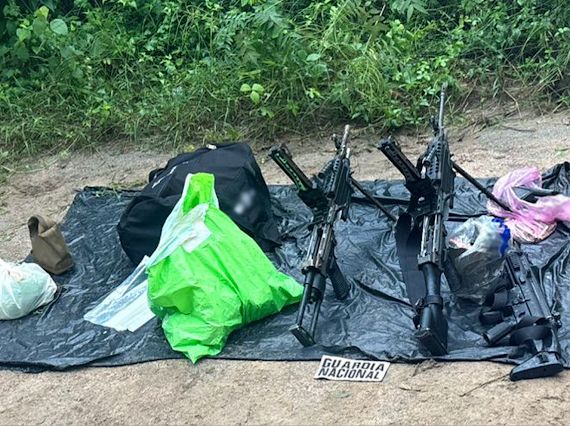 aseguramiento de armas en elota y san ignacio