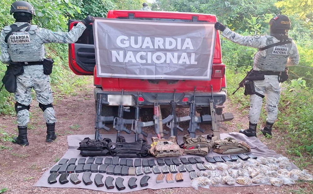 aseguramiento por la guardia nacional en culiacan