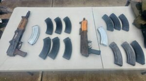 Aseguran armas largas y cargadores en Navolato, Sinaloa