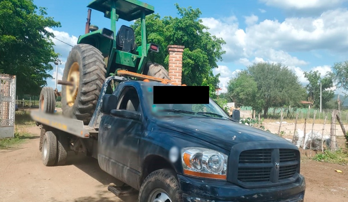 Aseguran maquinaria en cateo a domicilio de Culiacán, Sinaloa