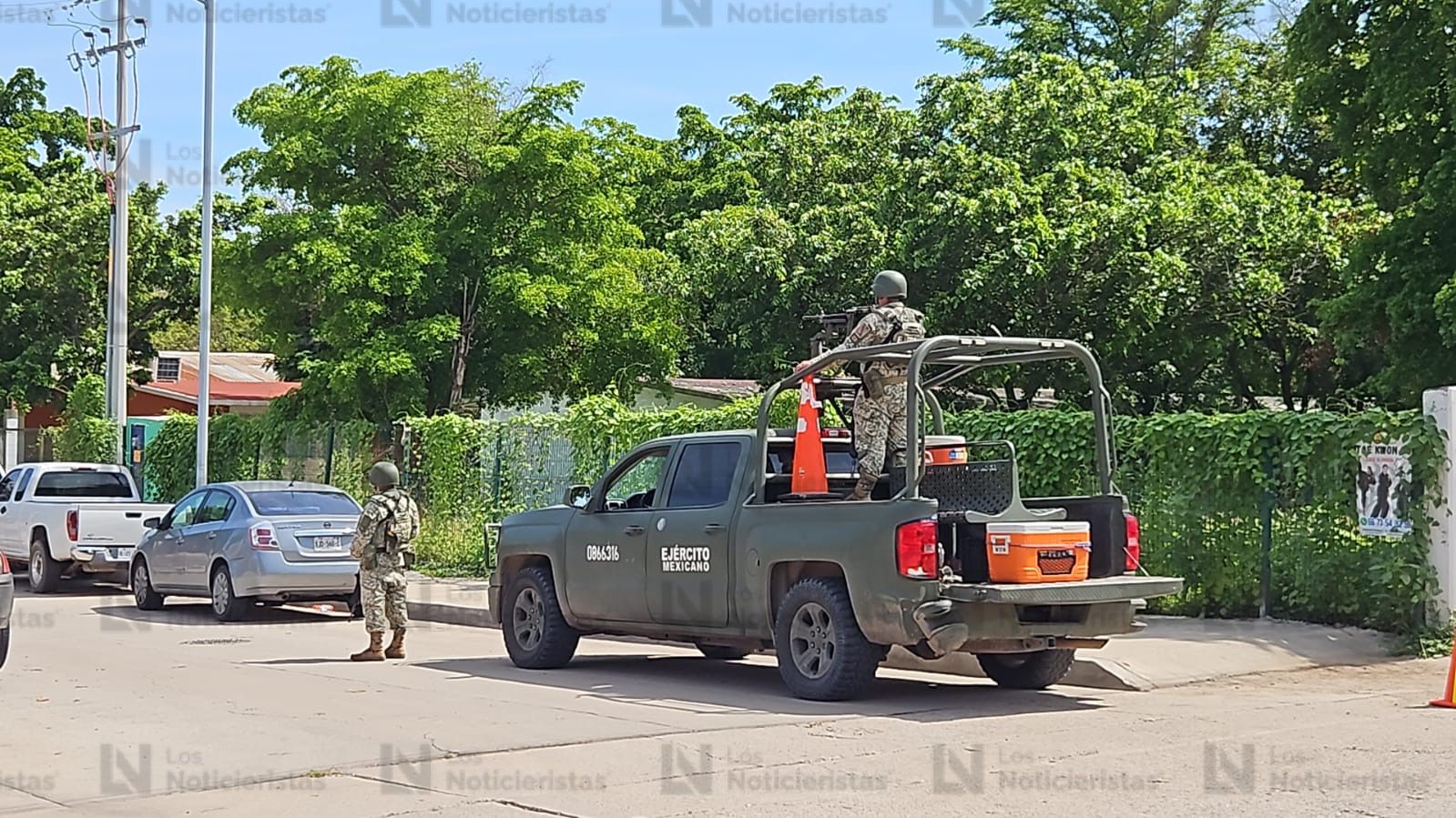 ataque a balazos cerca de primaria en culiacan militares