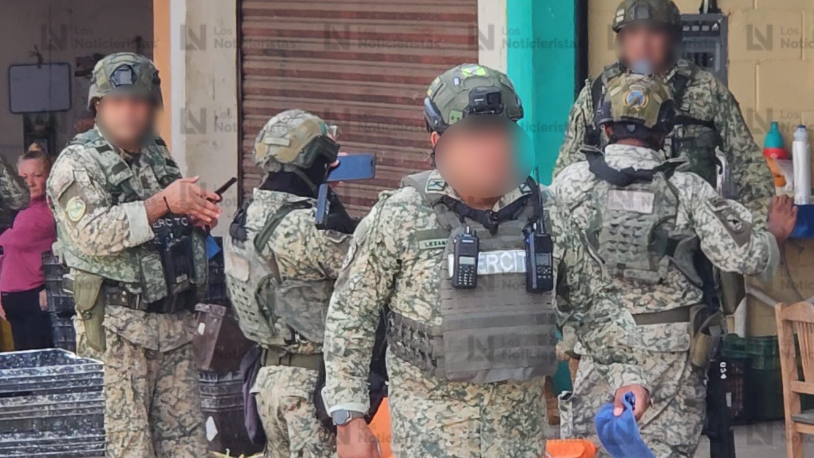 ataque a balazos en mercado de abastos en culiacan militares