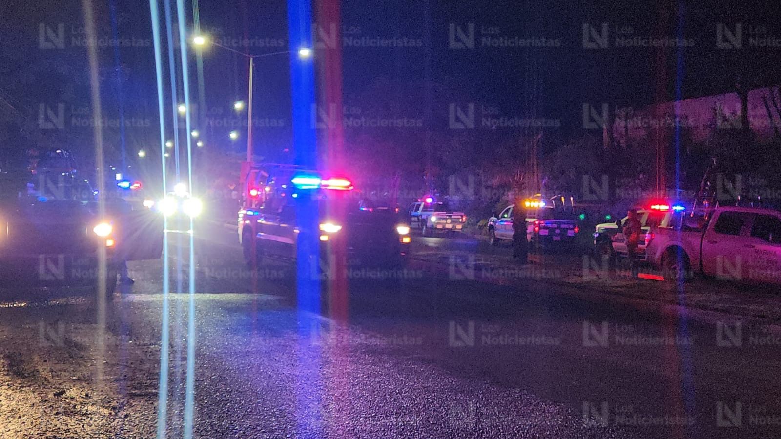 Ataque armado contra policías en Bacurimí, en Culiacán, Sin.