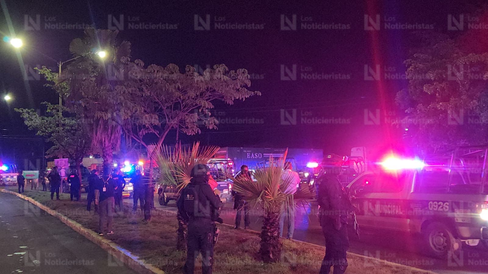 Ataque armado contra policías en Bacurimí, en Culiacán, Sin.