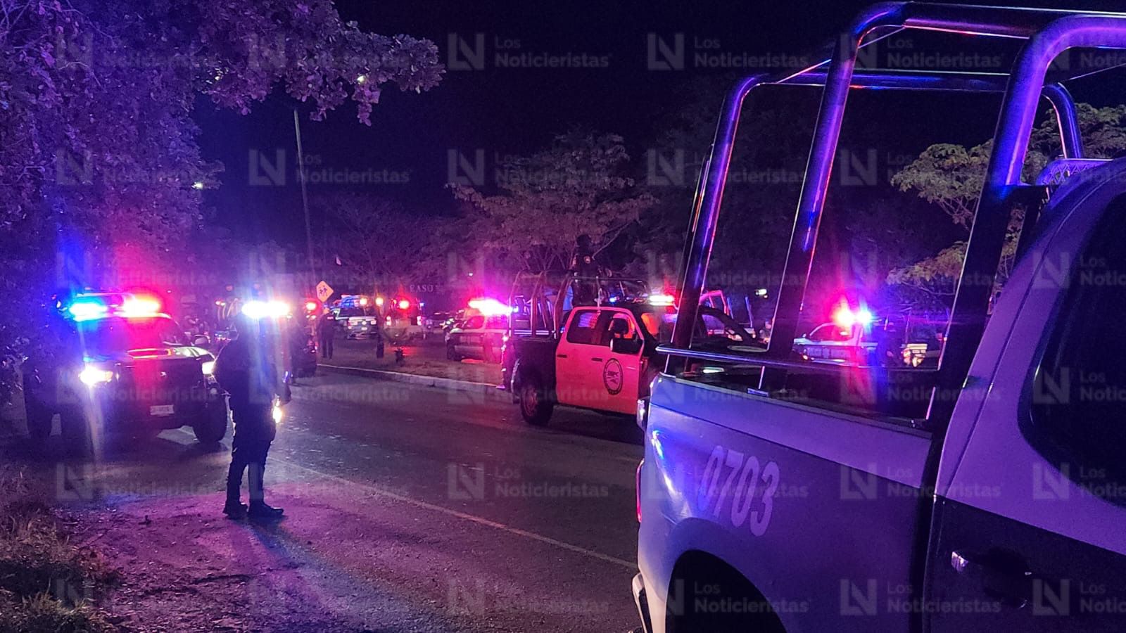 Ataque armado contra policías en Bacurimí, en Culiacán, Sin.