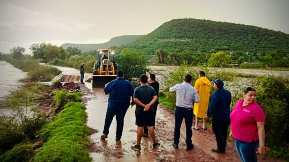 Lluvias afectan a 200 familias en Ahome; la zona rural la más afectada: Antonio Menéndez