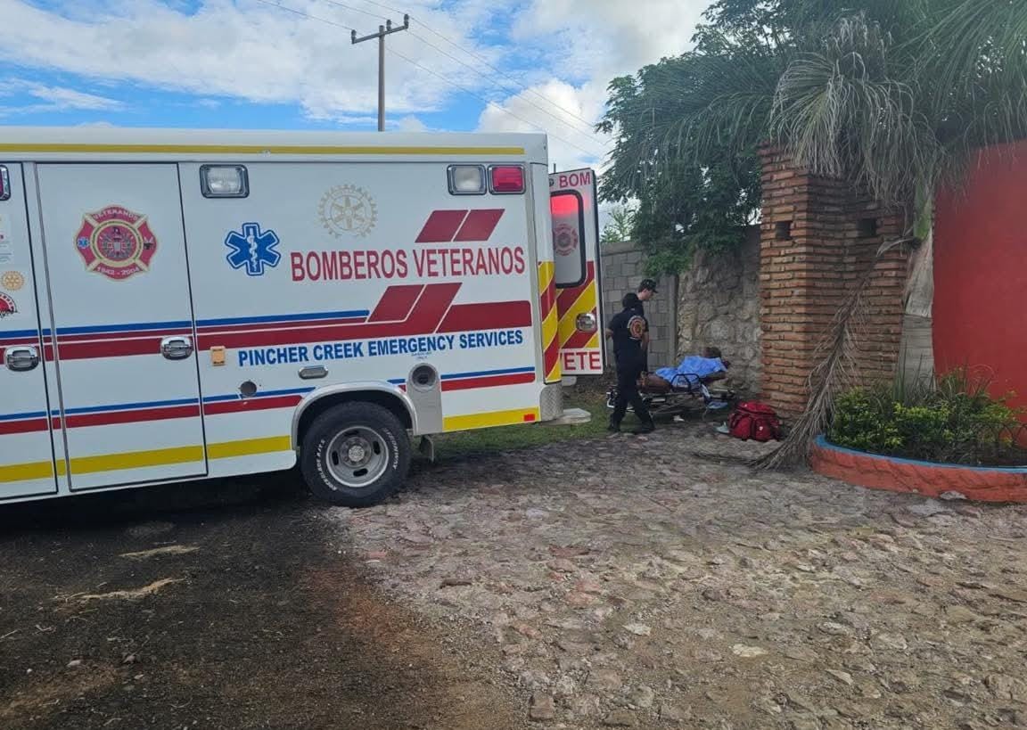 aun no se determina como resulto herido el hombre