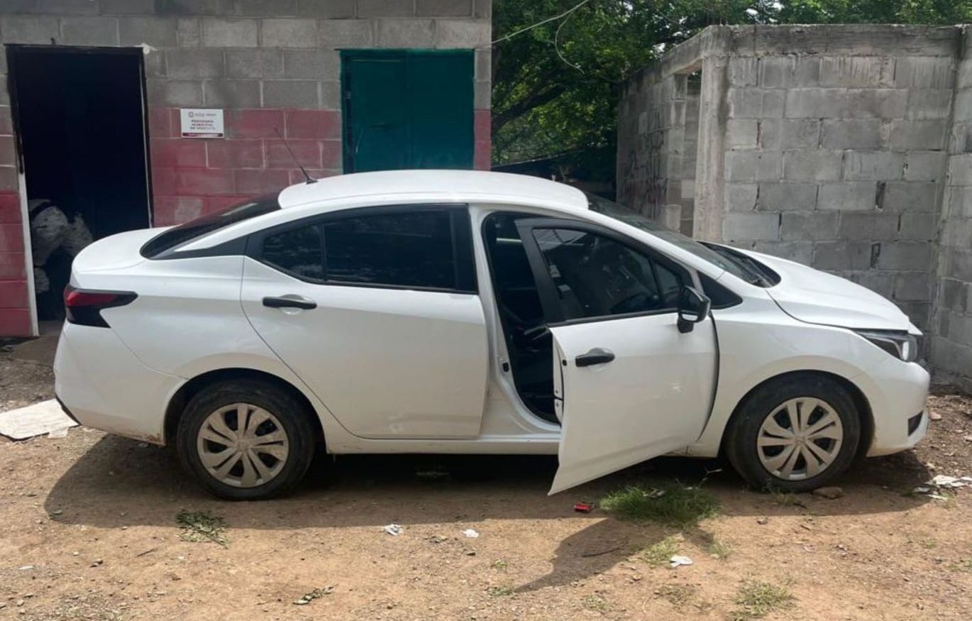 Auto asegurado en Culiacán