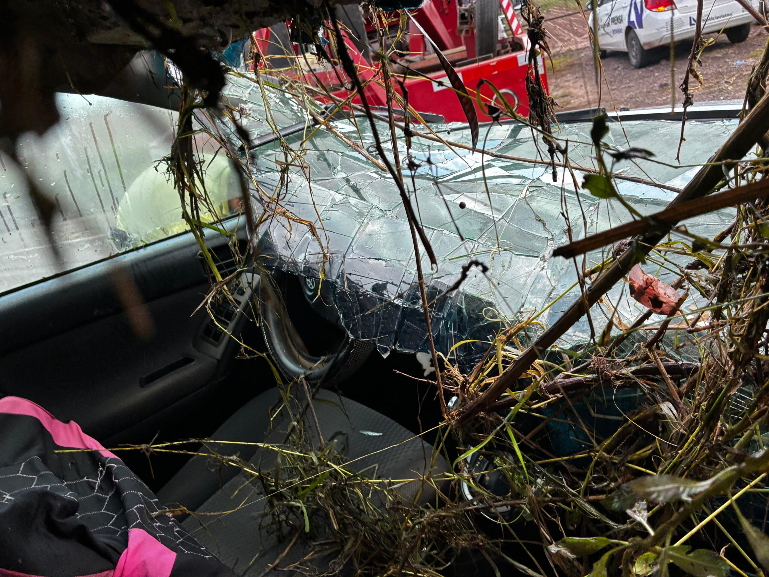 auto cae a canal en ohuira topolobampo en ahome sin