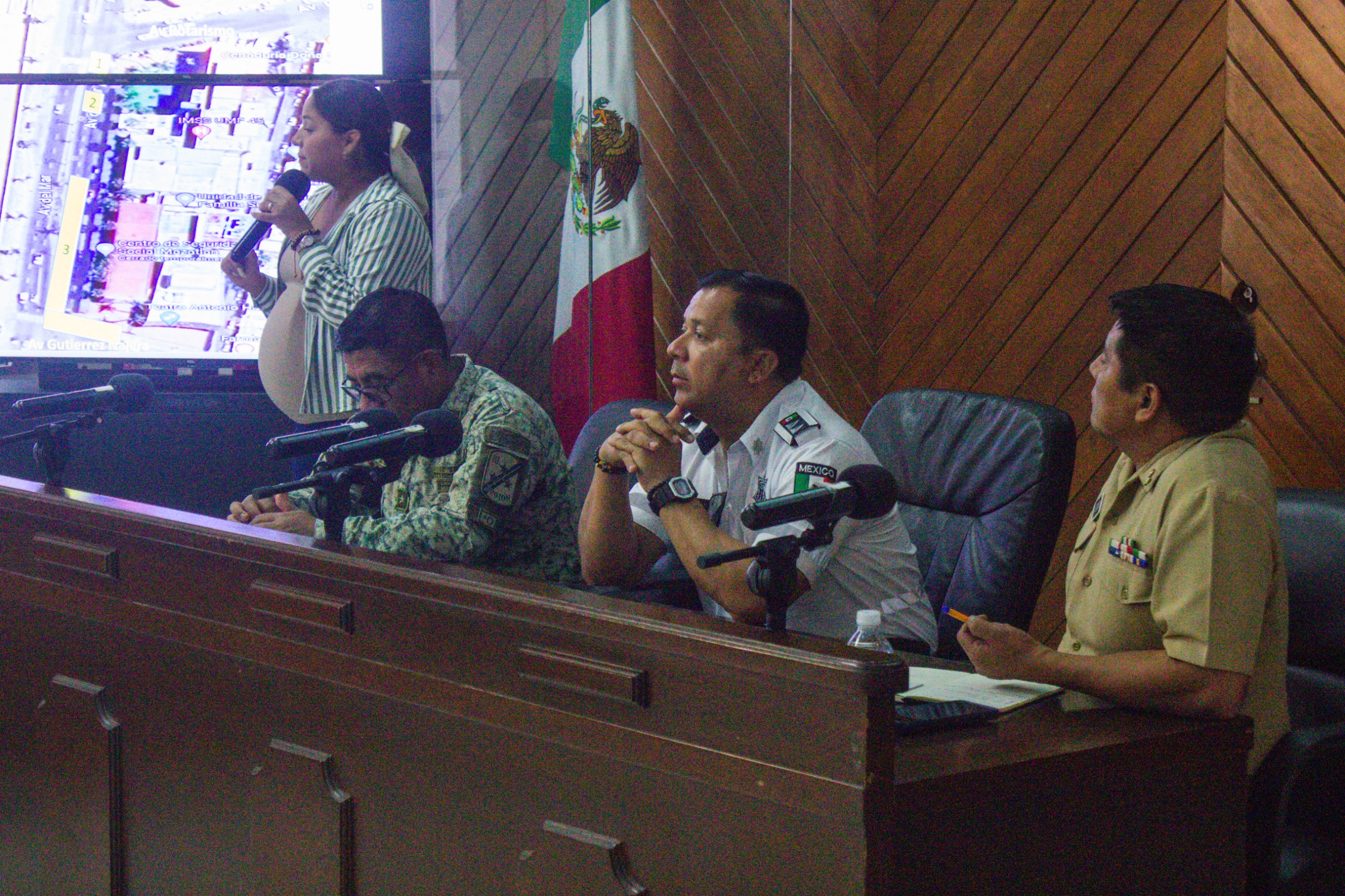 Autoridades afinan detalles para el desfile de la Independencia en Mazatlán, Sin.