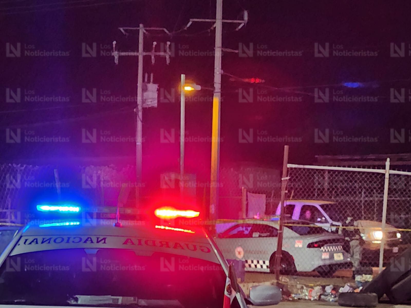 autoridades aseguraron el area de la llantera atacada en navolato
