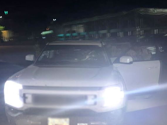 Autos asegurados por las autoridades