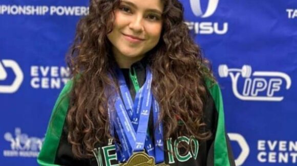 Guamuchilense campeona mundial de powerlifting será reconocida por el Gobierno del Estado
