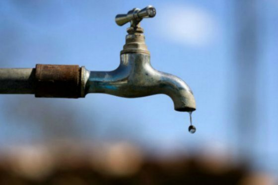 Baja presión de agua
