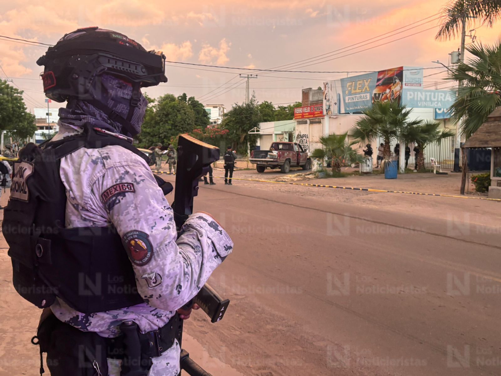 Guardia Nacional en balacera en Culiacán, Sinaloa