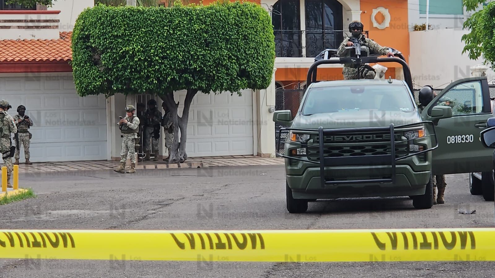 Balacera en Las Quintas en Culiacán