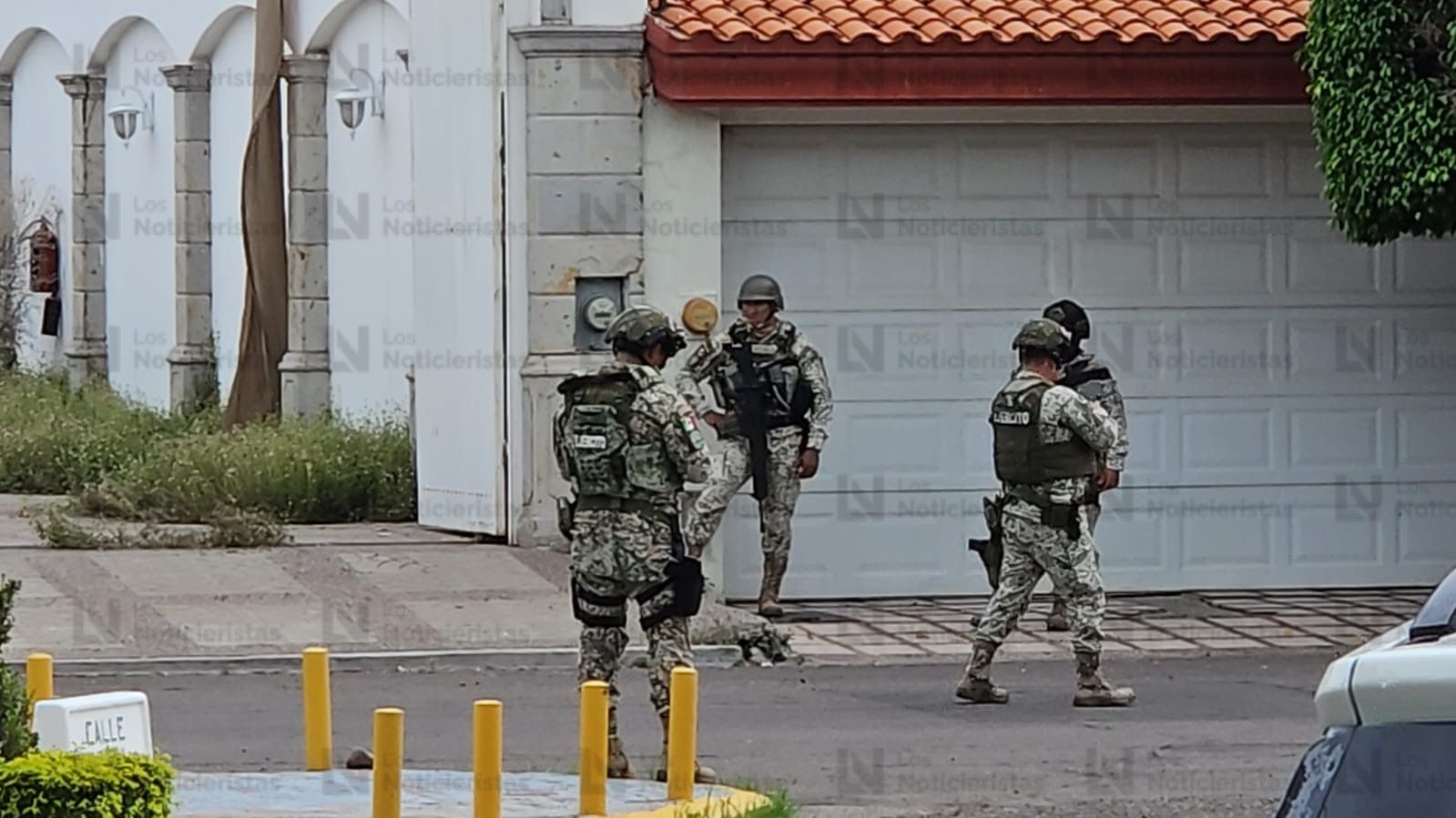 Balacera en Las Quintas en Culiacán