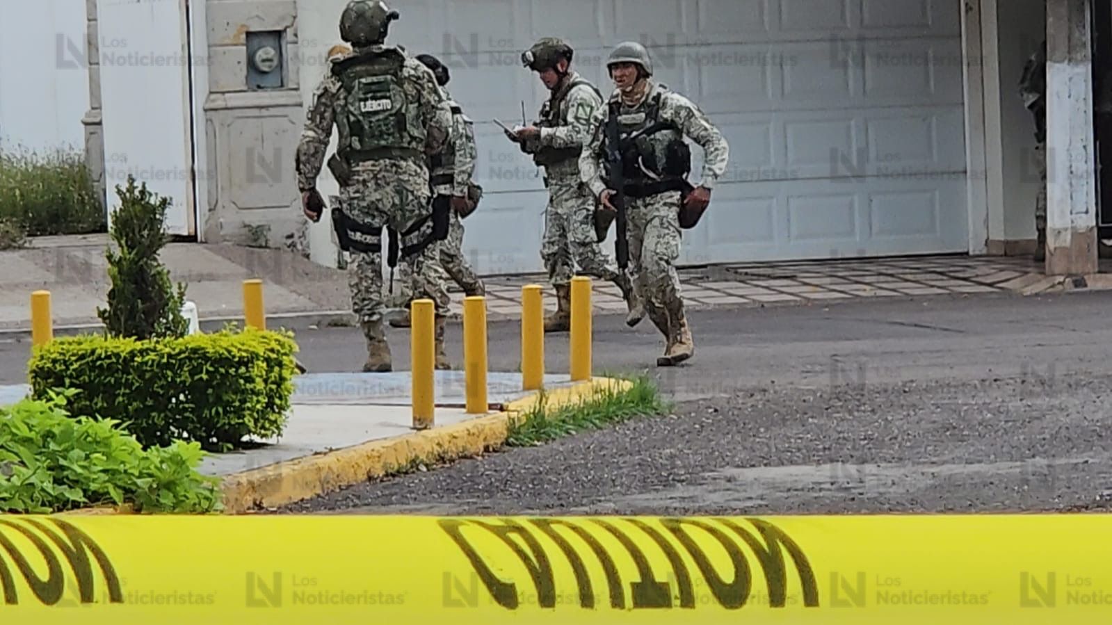 Balacera en Las Quintas en Culiacán