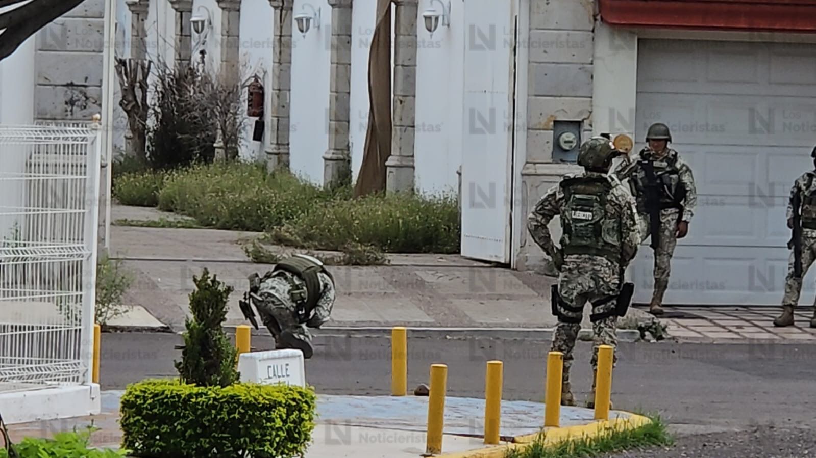 Balacera en Las Quintas en Culiacán
